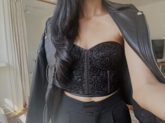 beaded corset