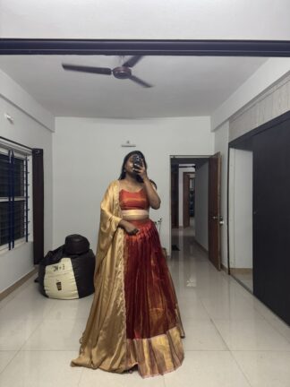 Banarasi pattern Lehenga (without dupatta)