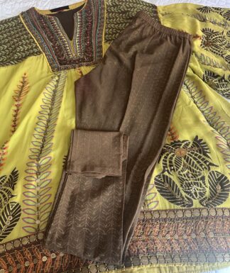 Indo Western Tunic and Churidar. Size XL