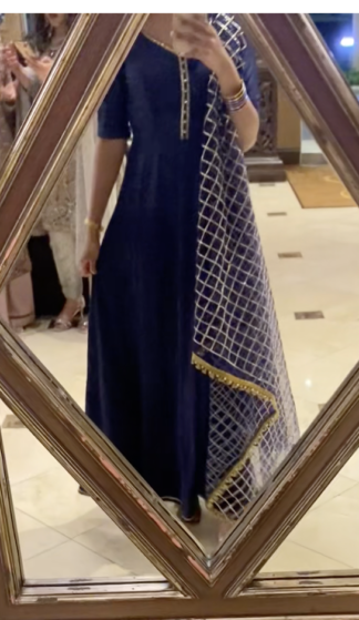 Royal Blue Maxi Dress/Gown