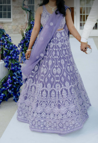 Lavender Lehenga