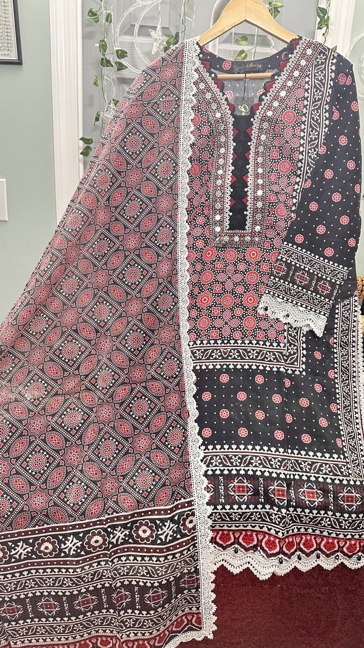 Ajrak Cotton Suits