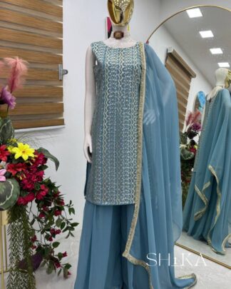 Horizon Glow Palazzo Set