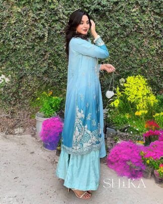 Blue Topaz Palazzo Set