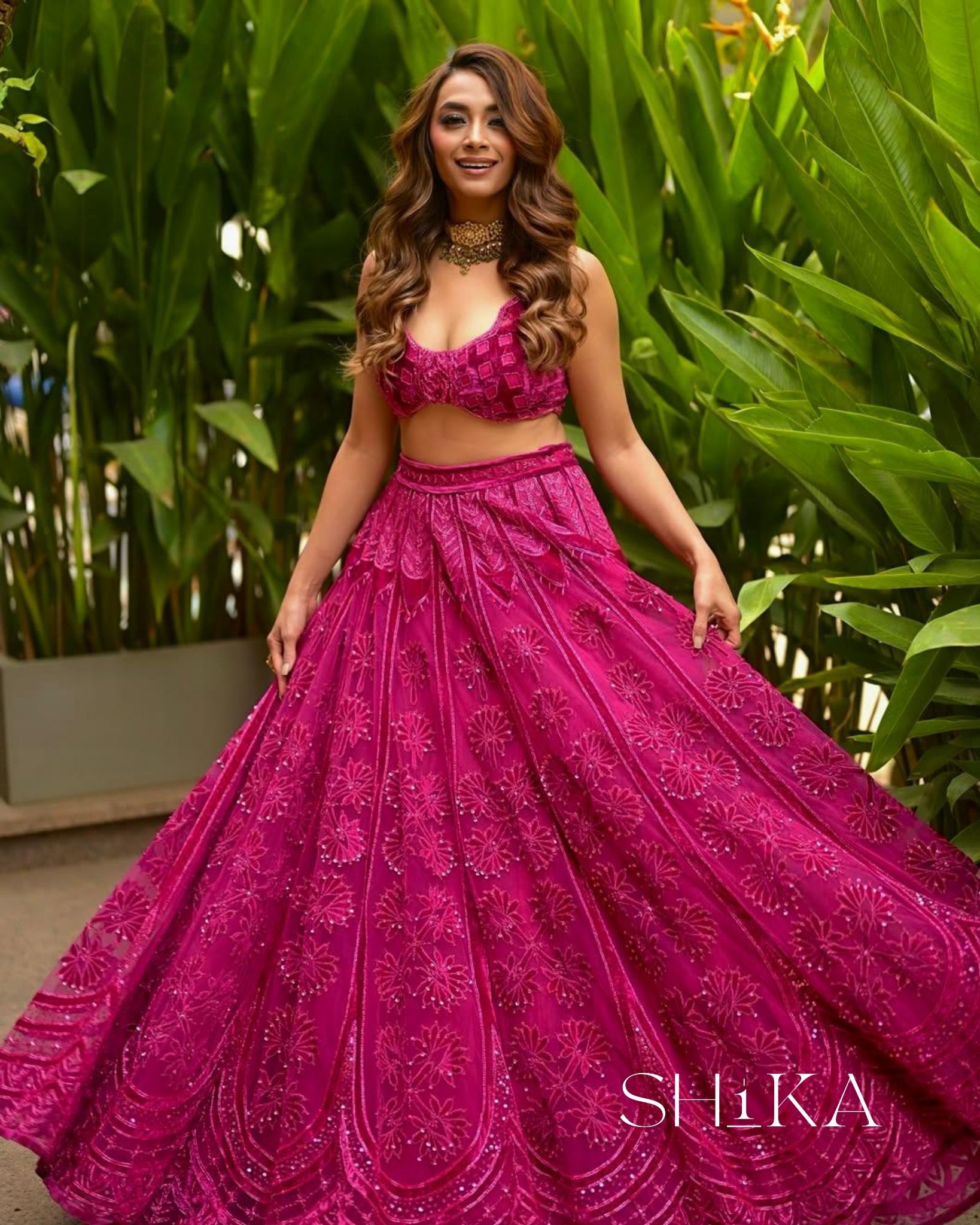 Orchid Whisper Lehenga - Image 5