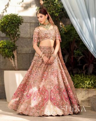 Auric Bloom Lehenga