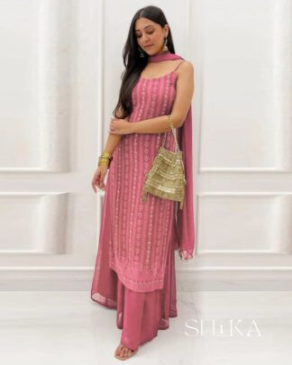 Dusty Rose Kurta Set