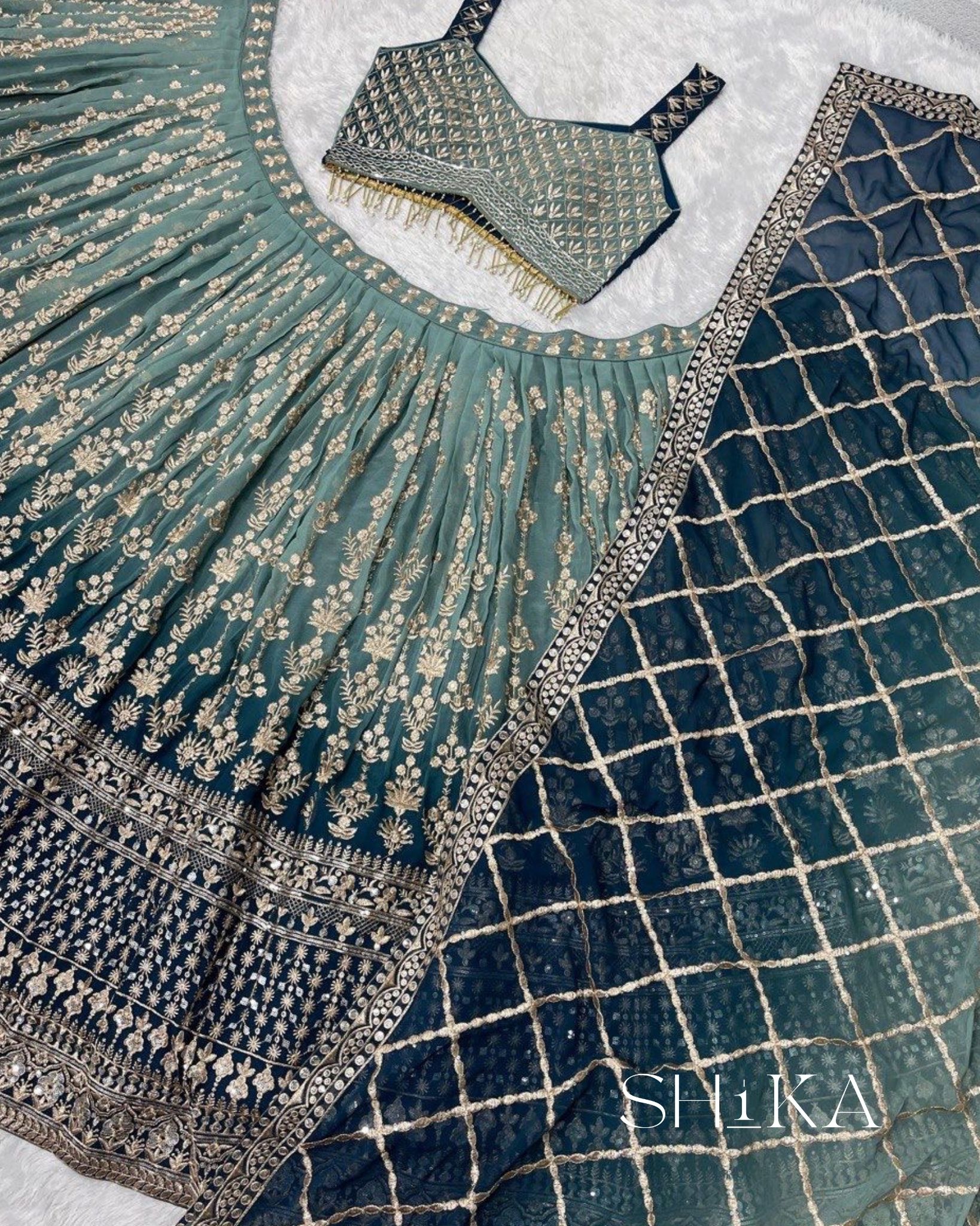 Jasmine Rain Lehenga - Image 3