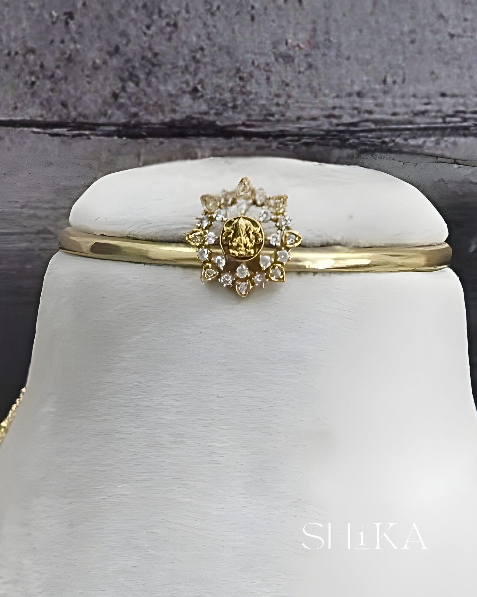 Chandraharam Gold Chain Necklace - Image 2