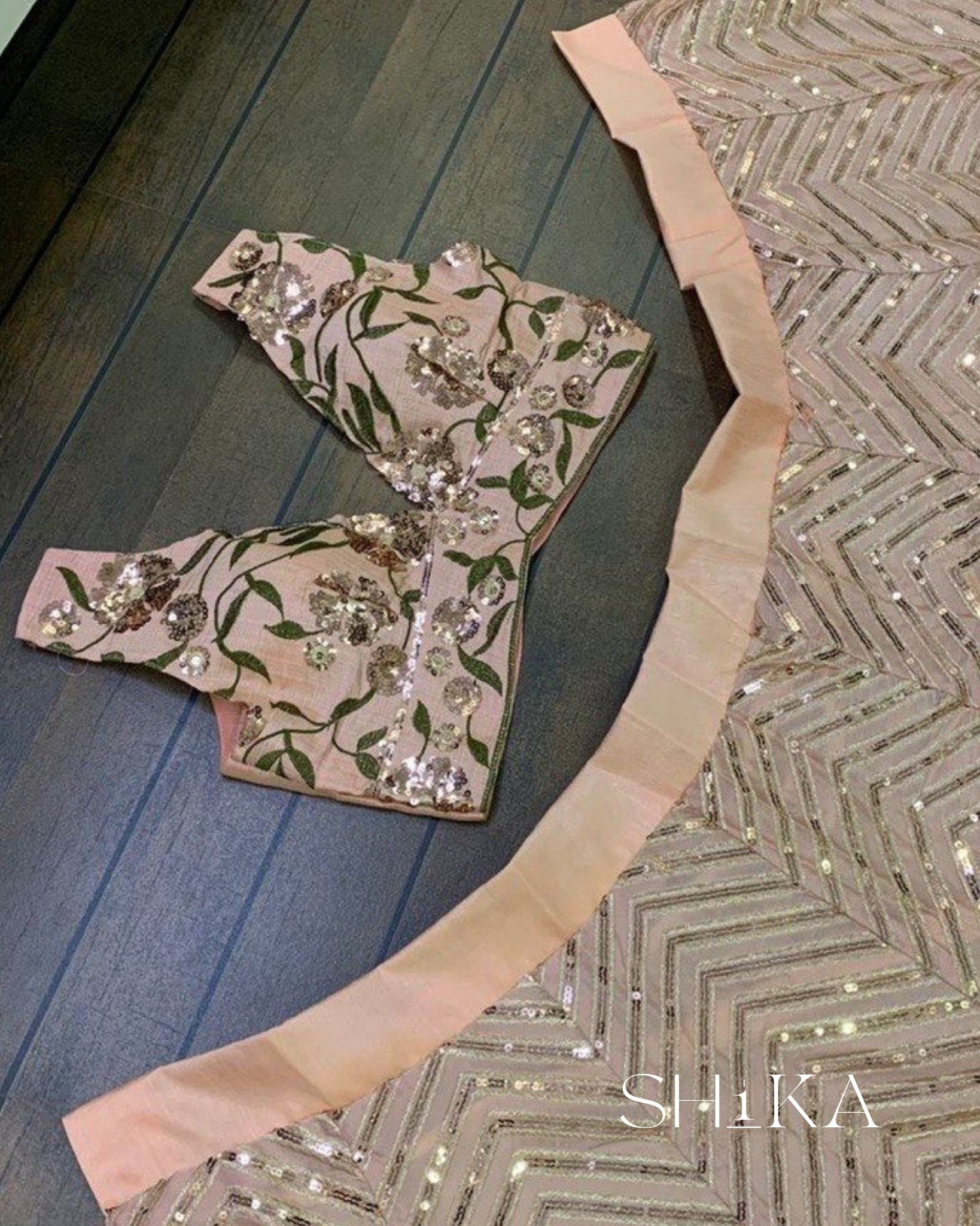 Kasturi Silk Lehenga - Image 4