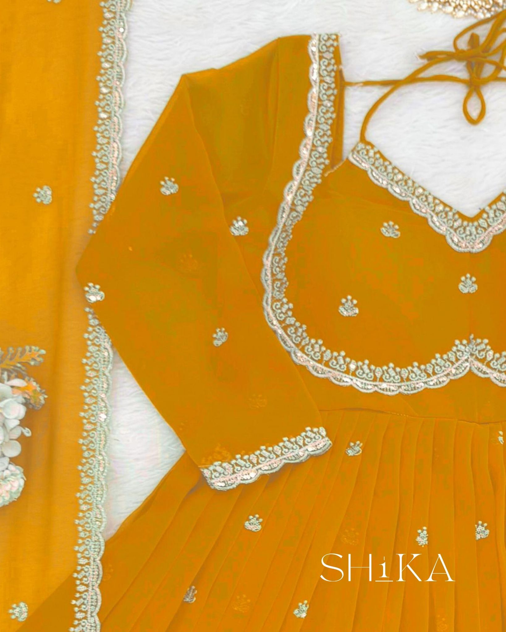 Marigold Anarkali - Image 3