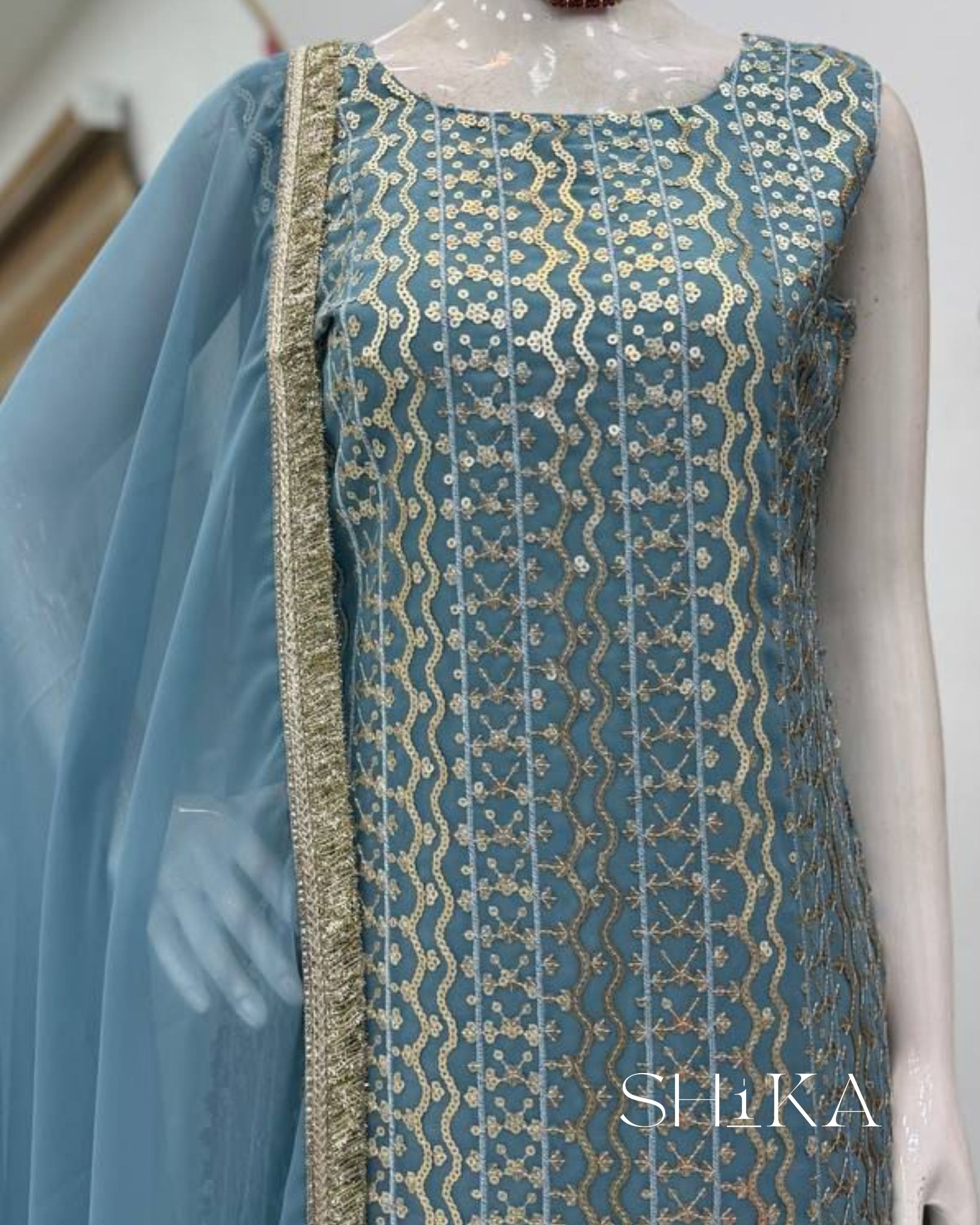 Horizon Glow Palazzo Set - Image 2