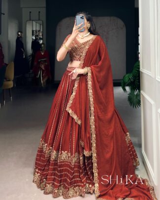 Golden Spice Lehenga