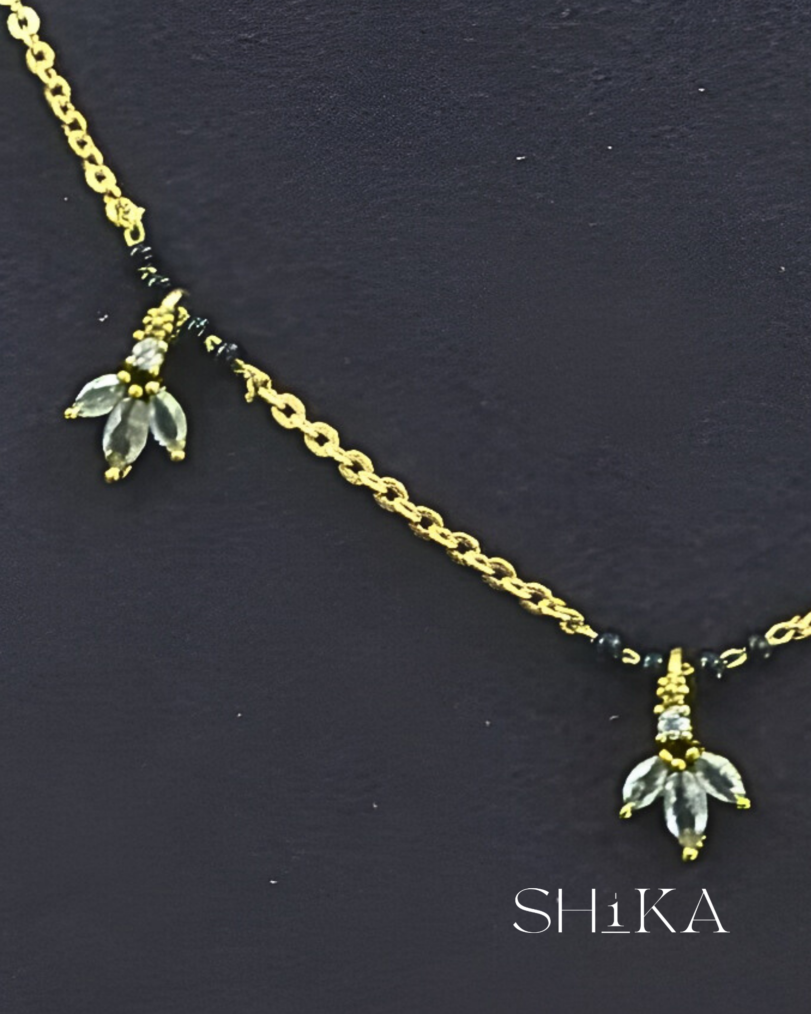 Dainty Leaf Necklace - Image 2