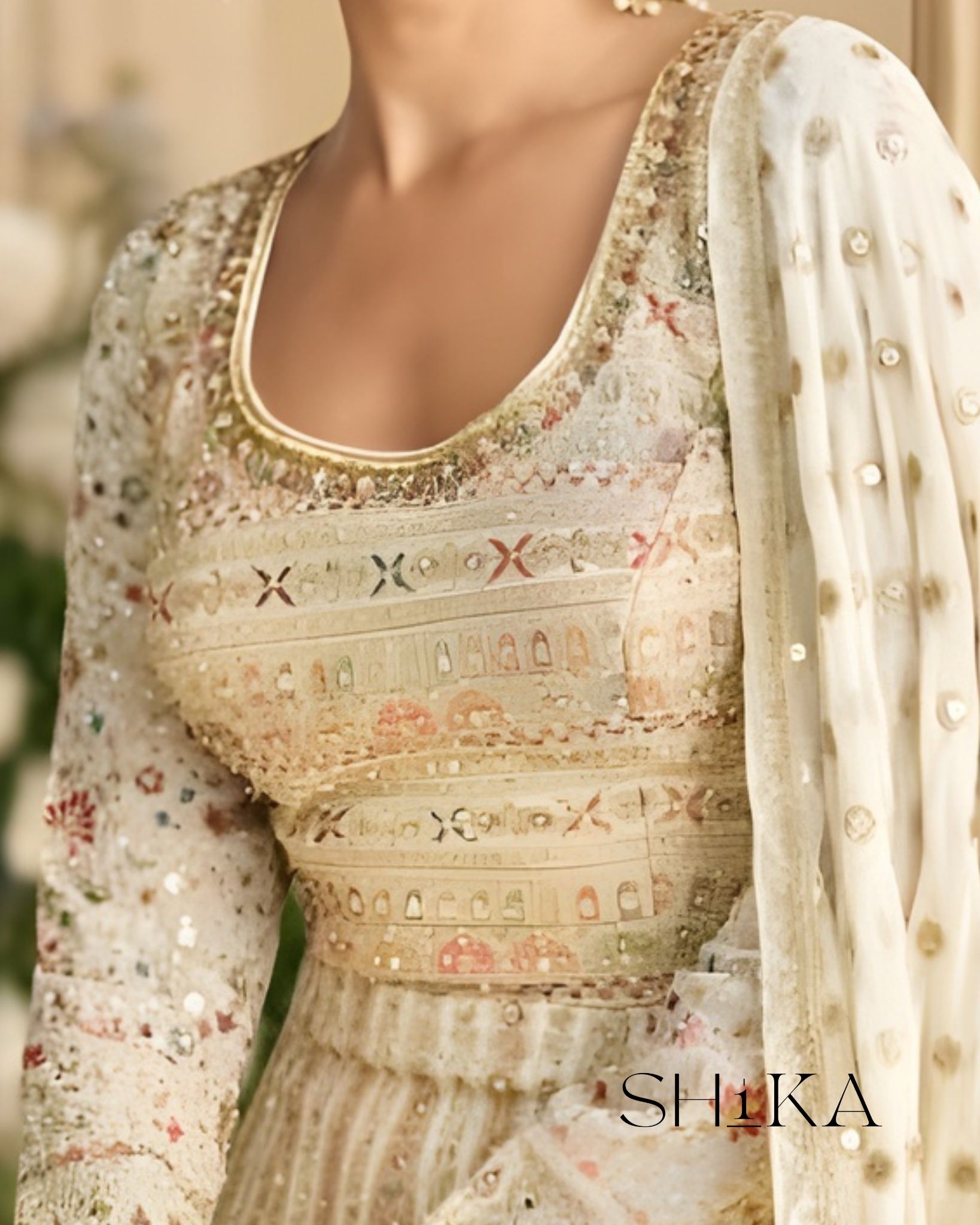 Swarovski Embroidered Gown - Image 2