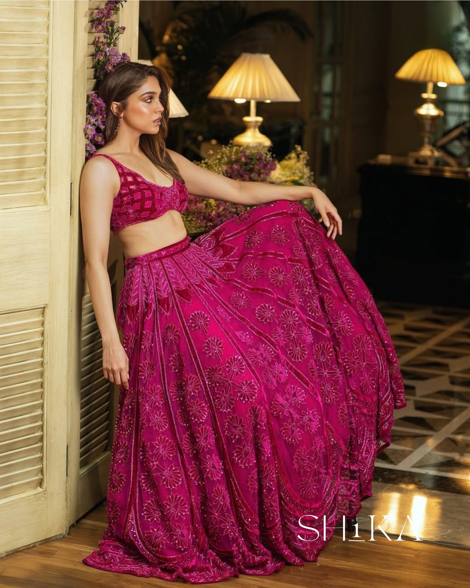 Orchid Whisper Lehenga - Image 6