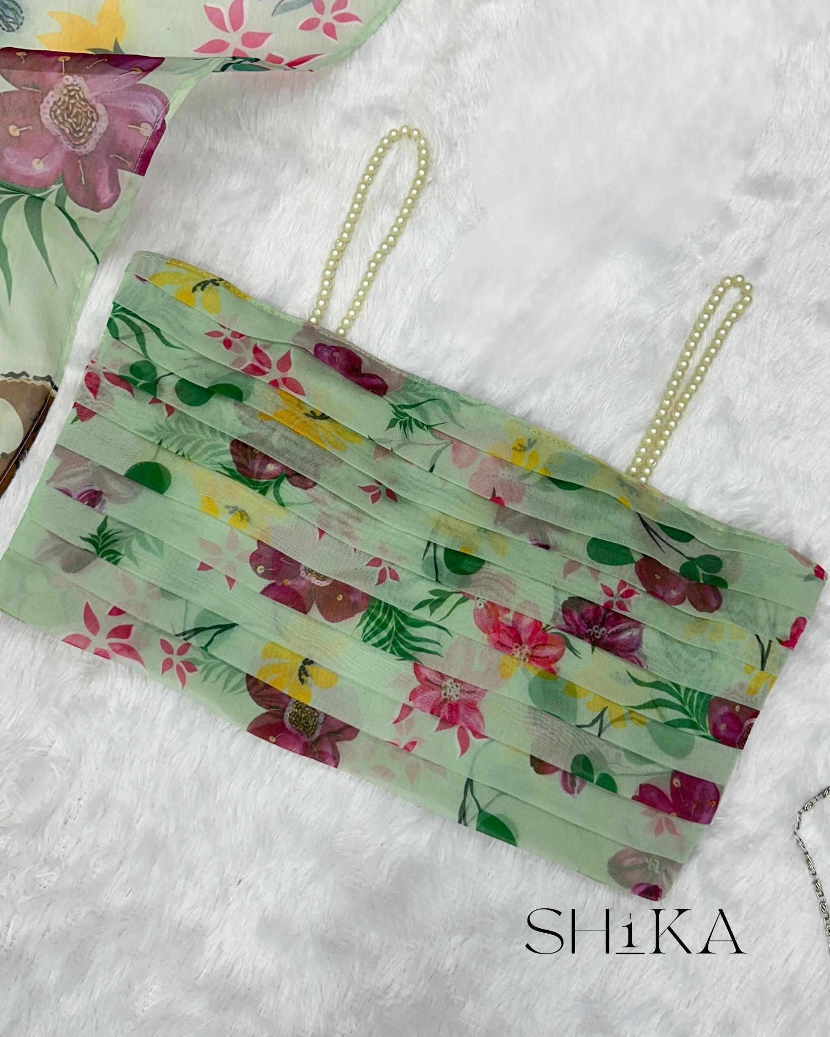 Lichen Floral Lehenga - Image 2