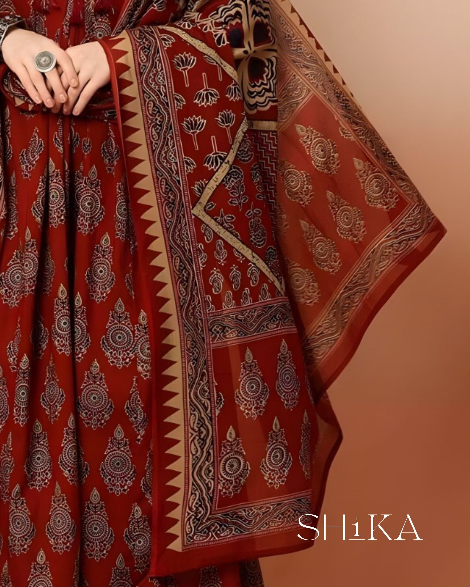 Rustic Clay Kurta Set - Image 2