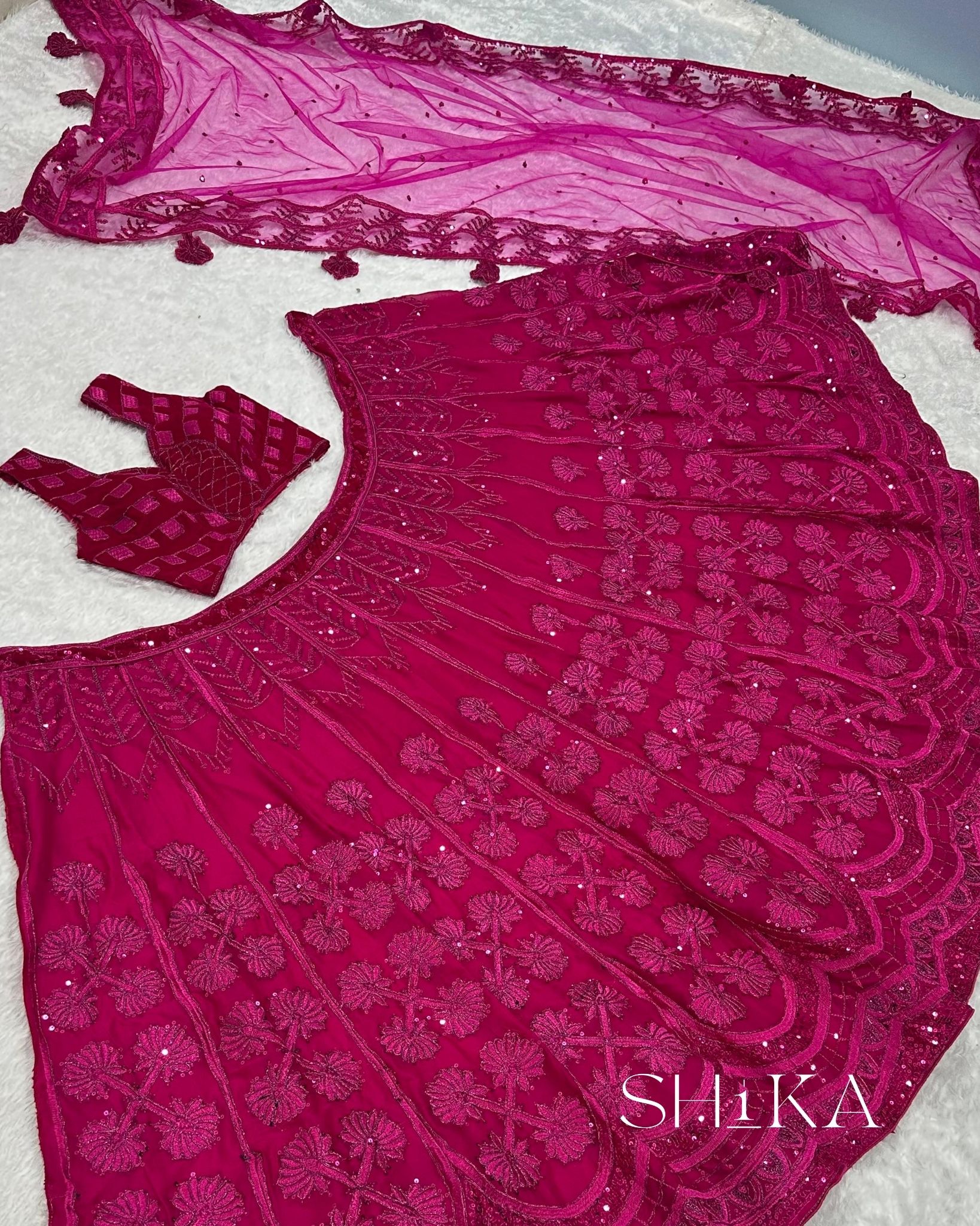 Orchid Whisper Lehenga - Image 3