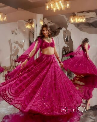 Orchid Whisper Lehenga