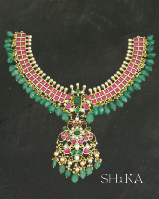 Jadau Kundan Heavy Necklace