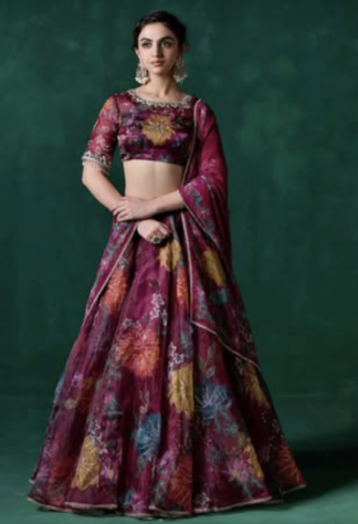 New Floral Lehenga