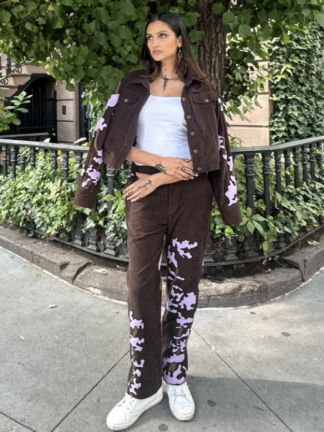 Khoob French Knot Corduroys