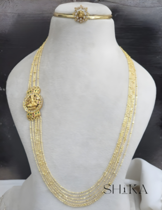 Chandraharam Gold Chain Necklace